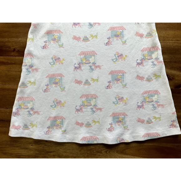 TBBC Icing On The Cake Short Sleeve Knit Polly Play Dress White Pink Preppy 7 - Picture 3 of 8